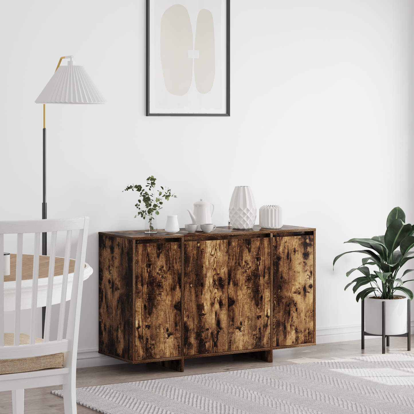 Skjenk Røkt Eik 120 x 41 x 75 cm