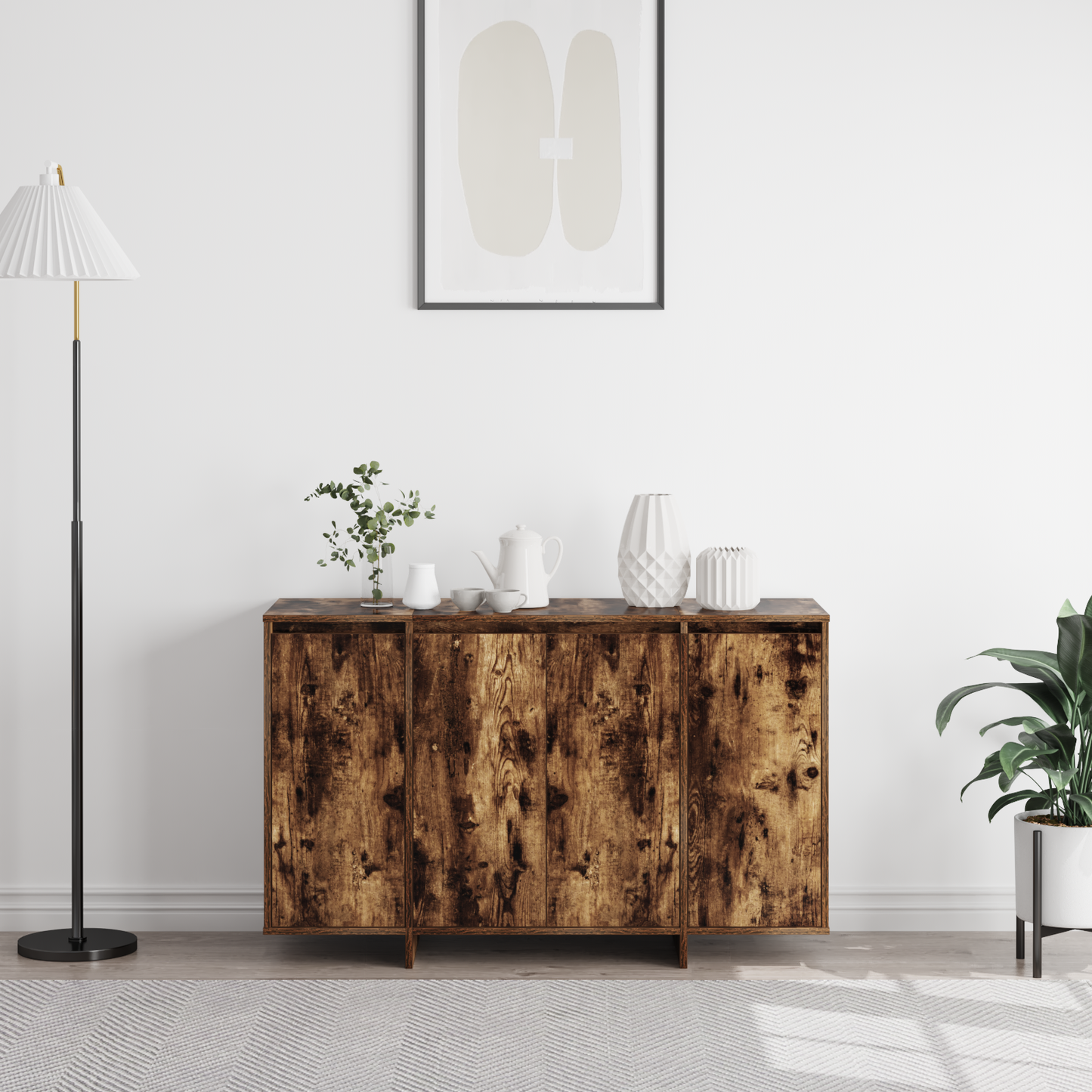 Skjenk Røkt Eik 120 x 41 x 75 cm
