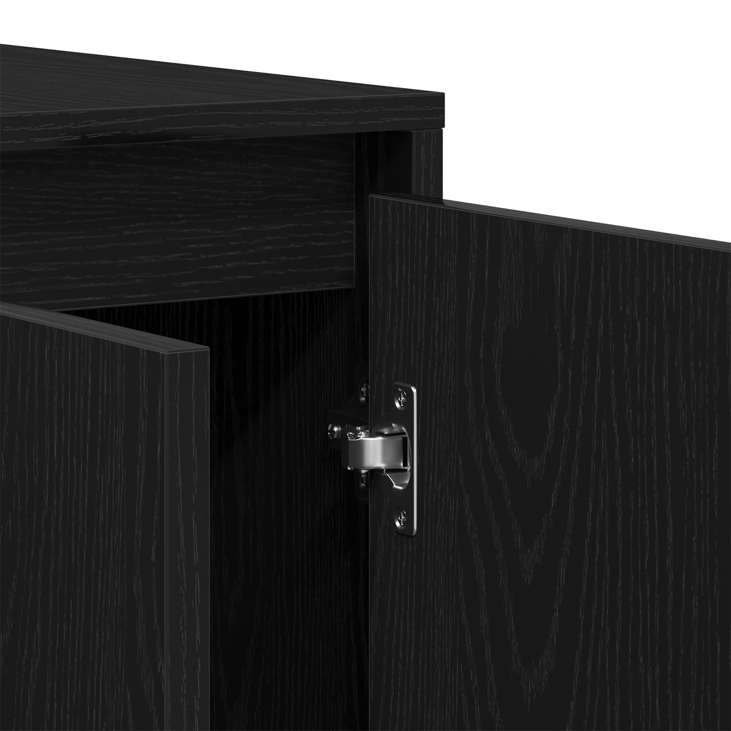 Skjenk Svart Eik 120 x 41 x 75 cm