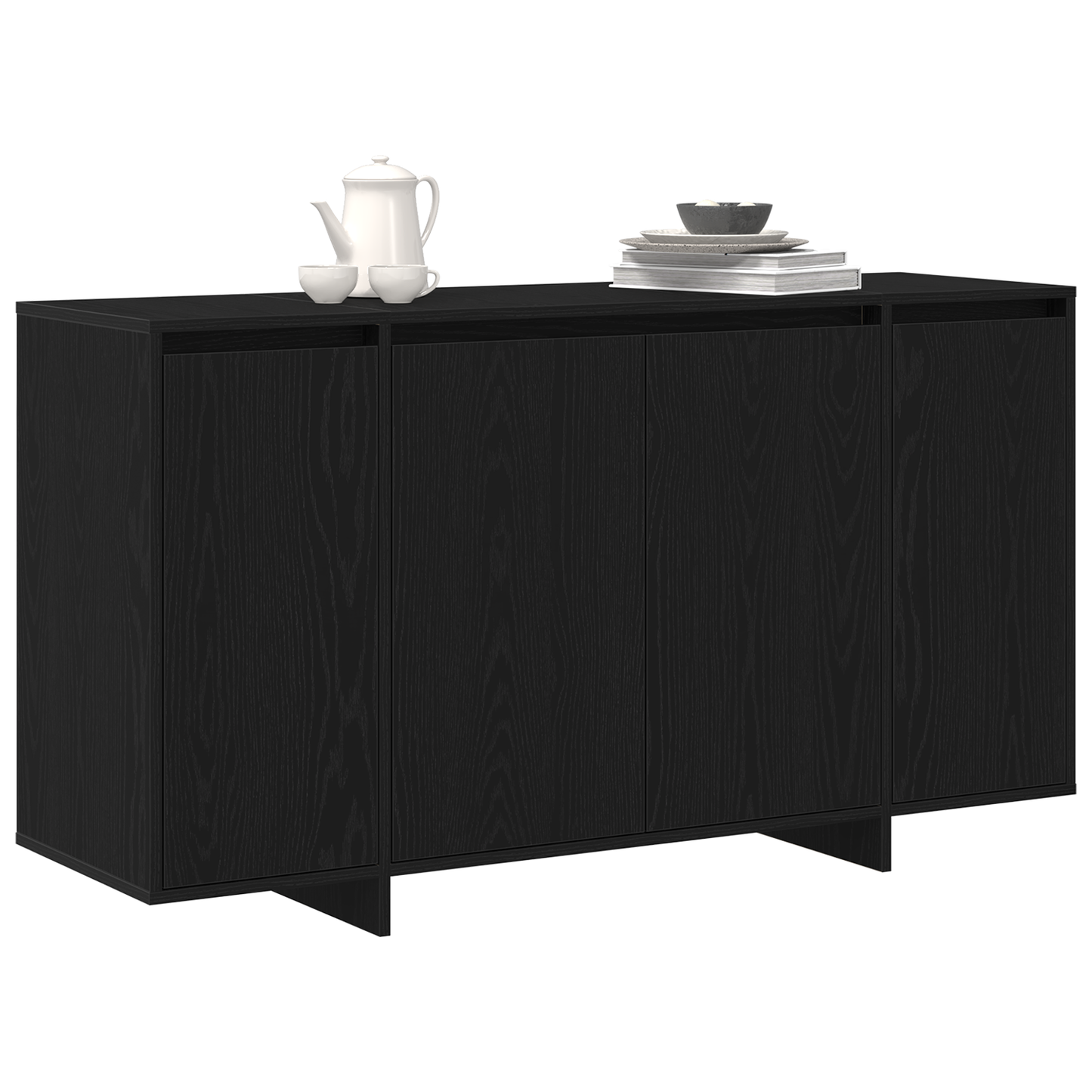 Skjenk Svart Eik 120 x 41 x 75 cm