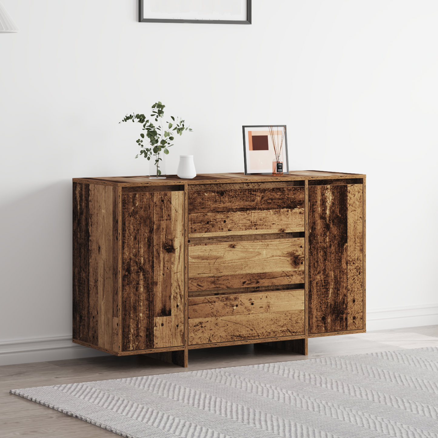 Sidebord Gammelt Tre 120x41x75 cm