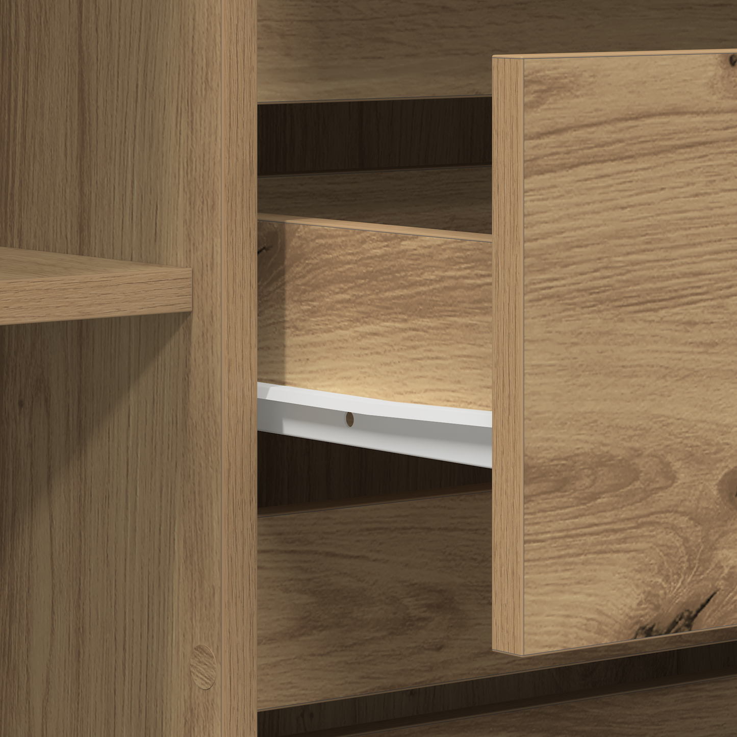 Skjenk Artisan Eik 120x41x75 cm