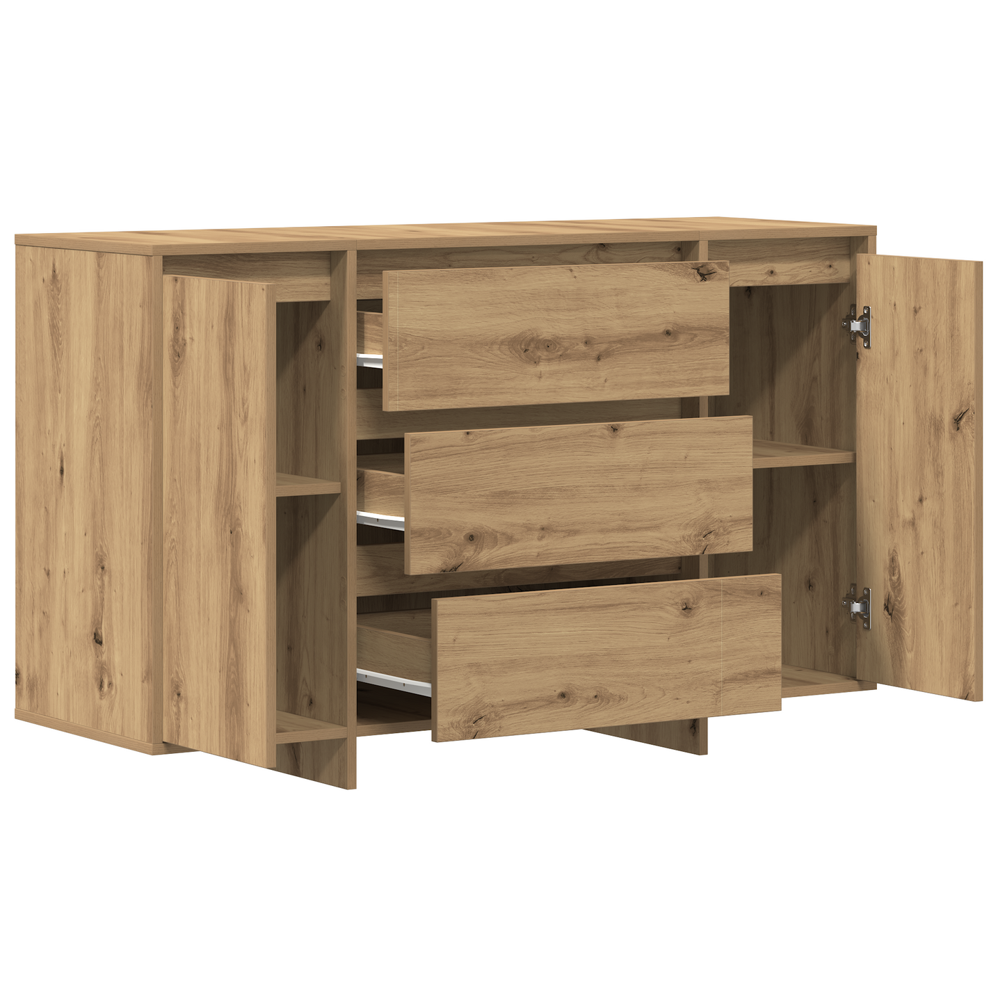 Skjenk Artisan Eik 120x41x75 cm