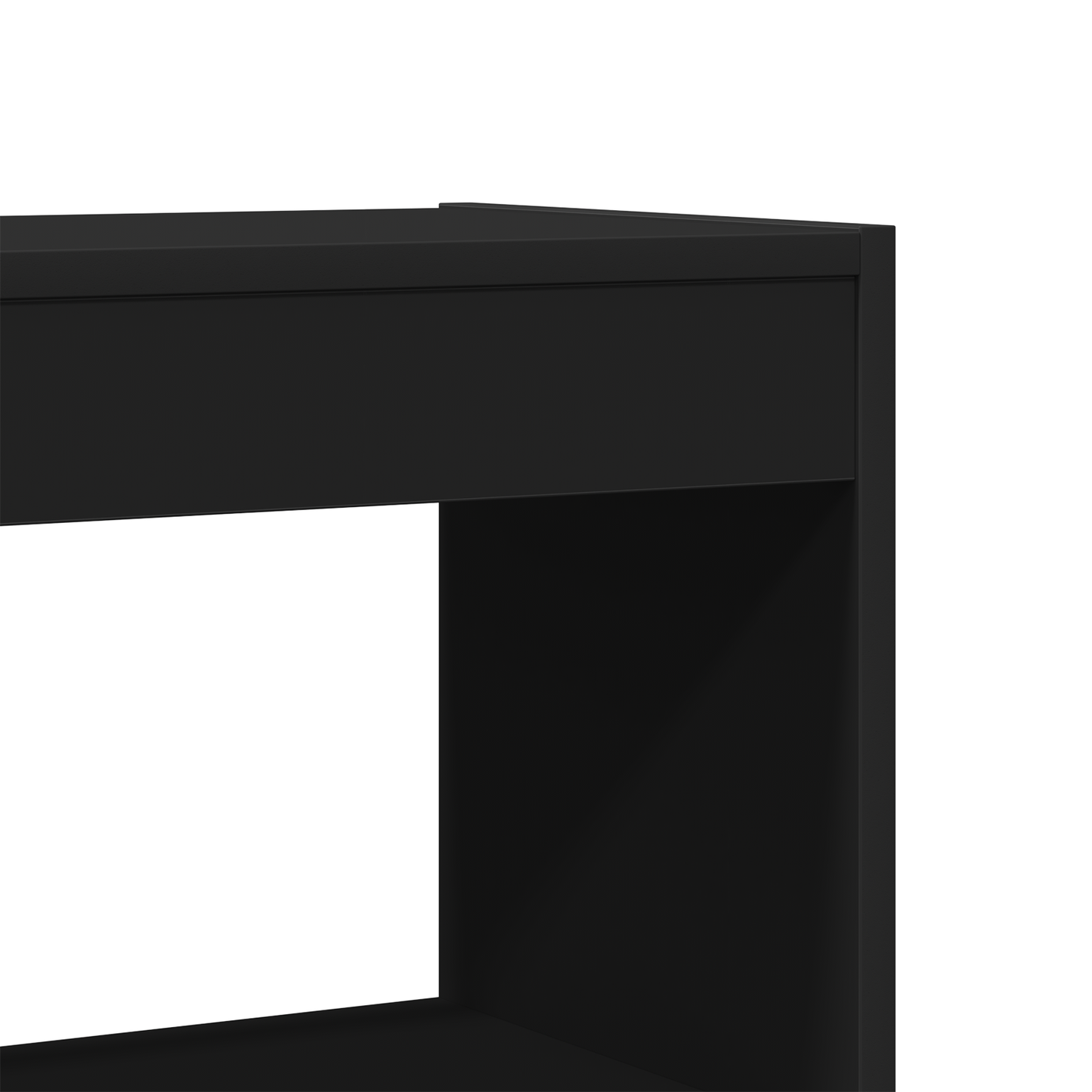 svart bokhylle Svart Tre 80 x 30 x 198 cm Hyllesystem