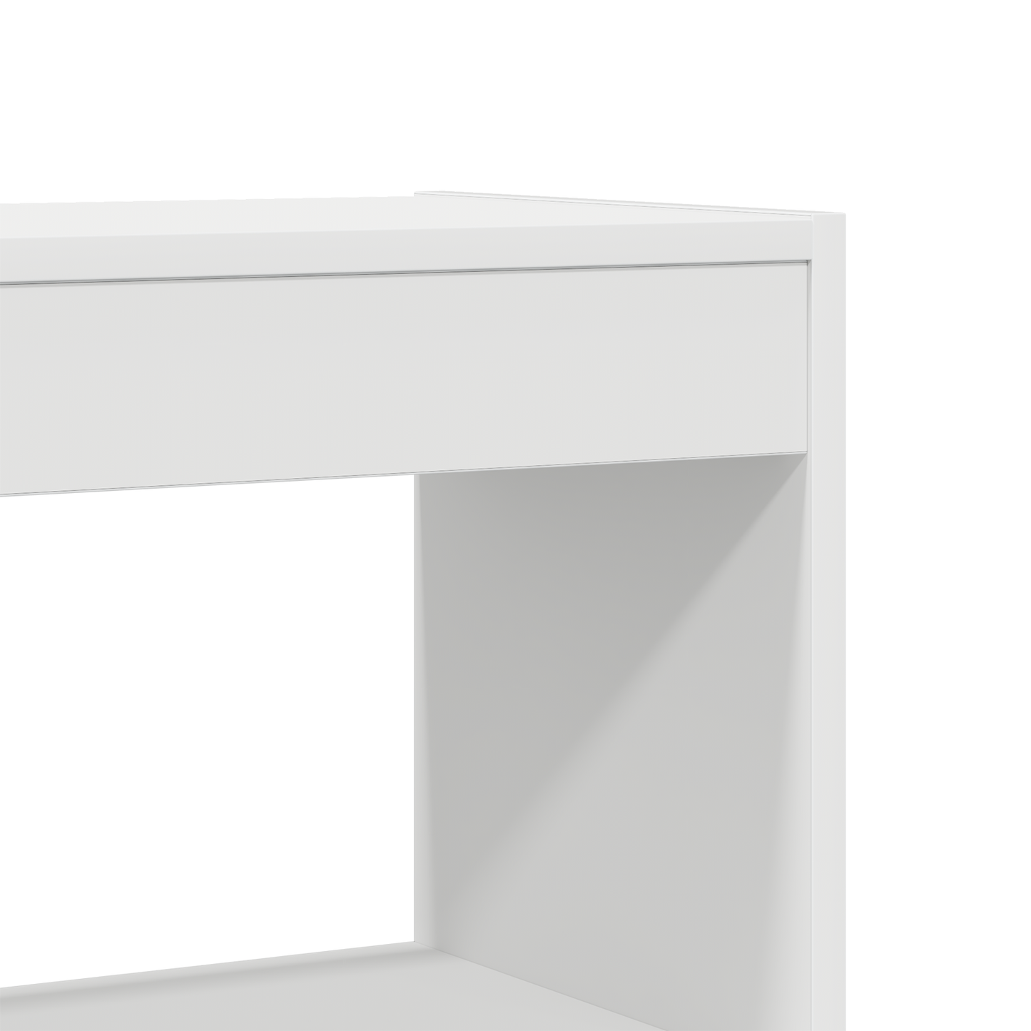 Bokhylle Hvit 100 x 30 x 198 cm Hyller