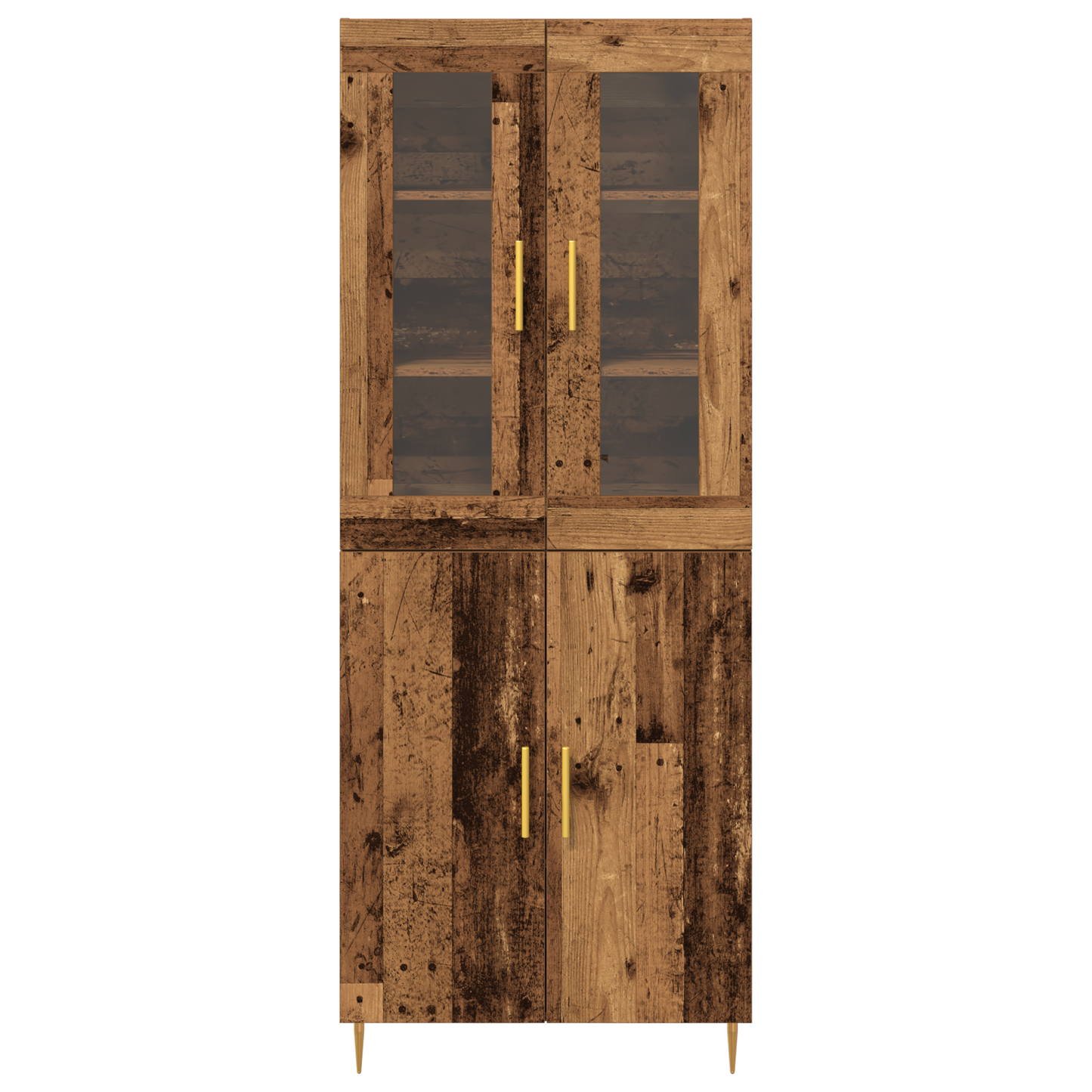 Skap Gammelt Tre 69.5x34x180 cm