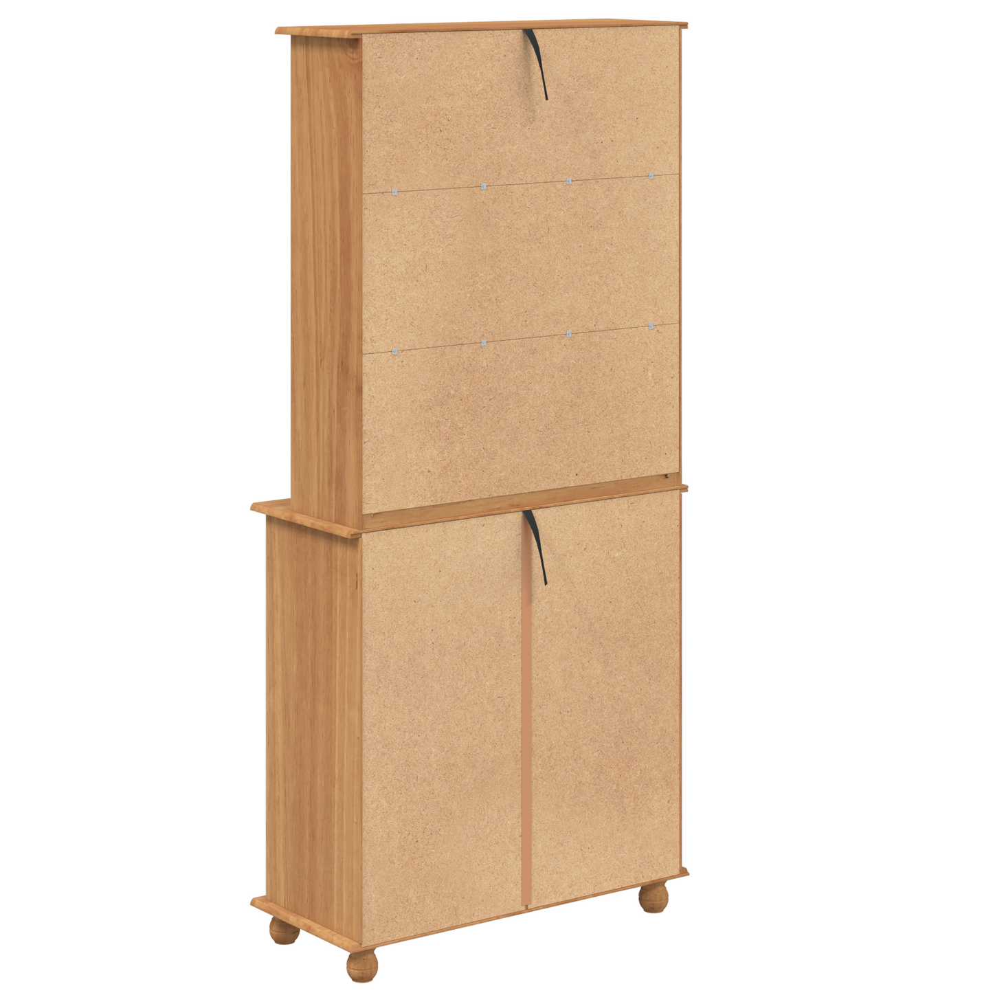 Bokhylle Brun 'ASKIM'Honningbrun 91x40x199.5 cm Solid Furu