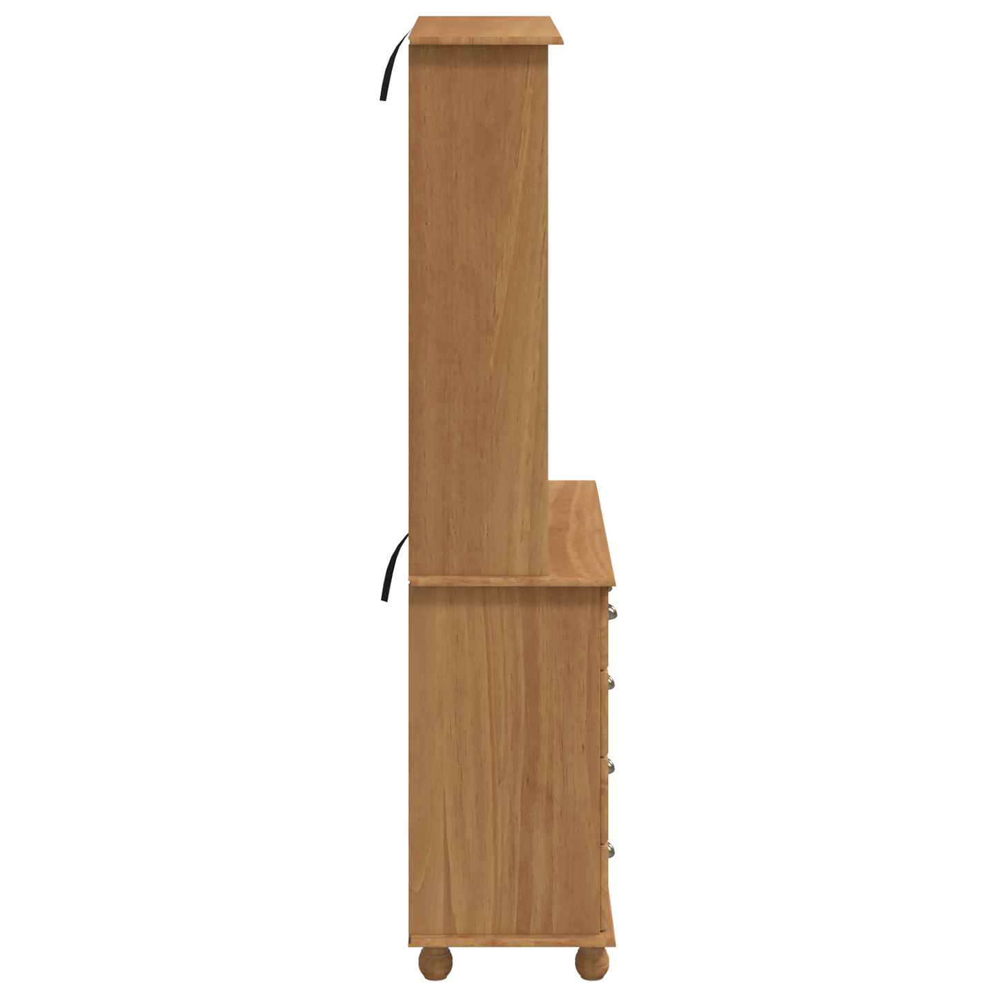 Kommode Brun 'ASKIM'Honningbrun 91x40x183 cm Massivt furu
