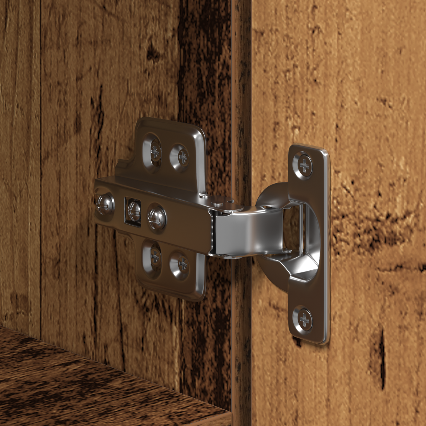 Skap Gammelt Tre 30x42.5x185 cm