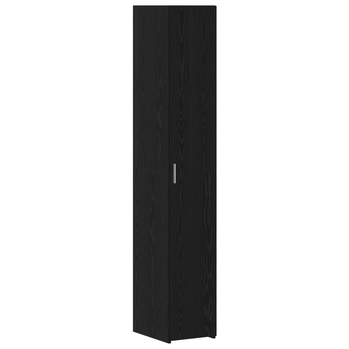 Skap Svart 30x42.5x185 cm