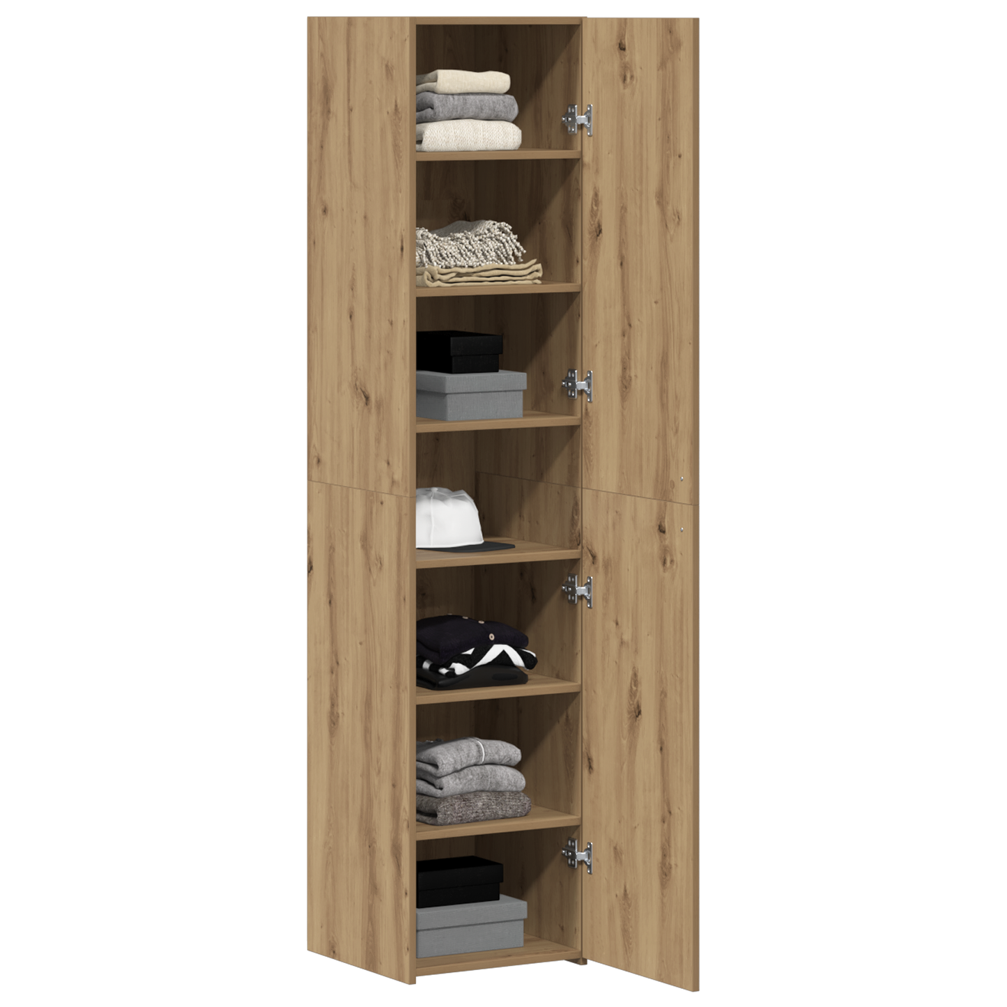 Skap Artisan Eik 40x42.5x185 cm Konstruert Tre