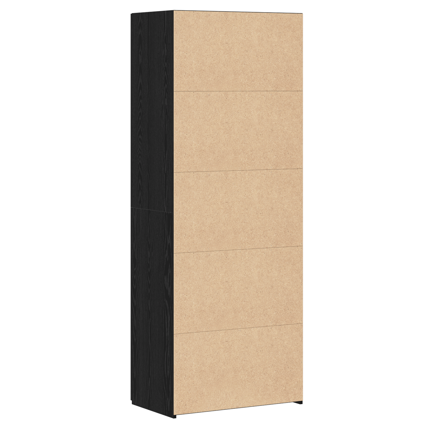 Skap Svart Eik 70x42.5x185 cm