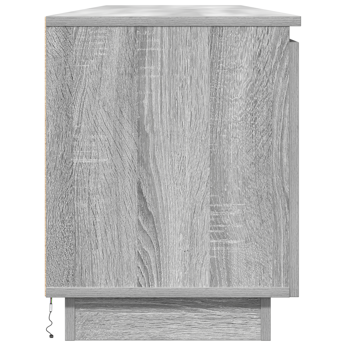 TV-Møbel Sonoma Grå TV-skap med LED 180x38x49 cm