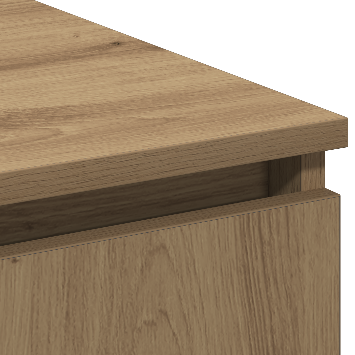 TV-Møbel Artisan Eik skap med LED 180x38x49 cm