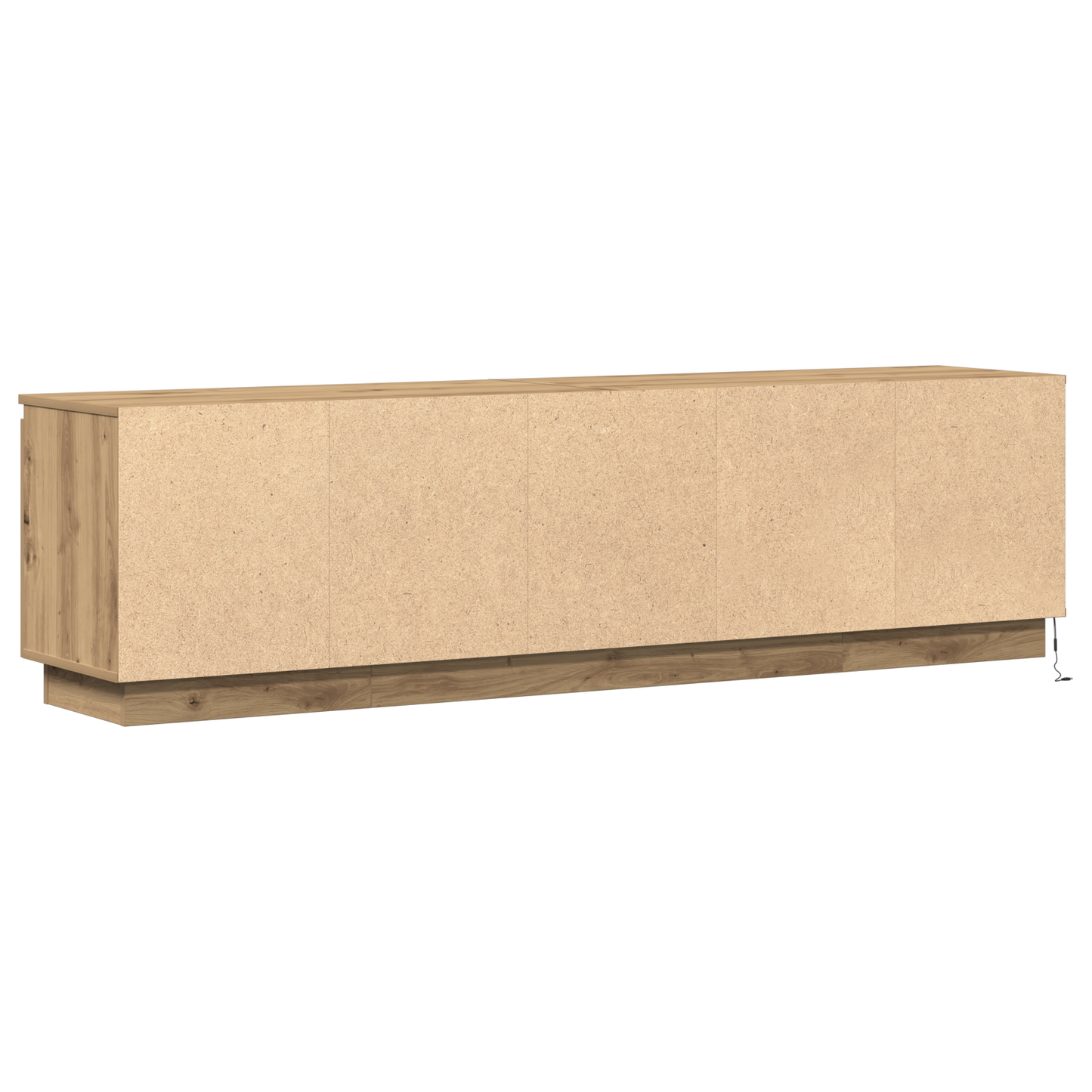 TV-Møbel Artisan Eik skap med LED 180x38x49 cm