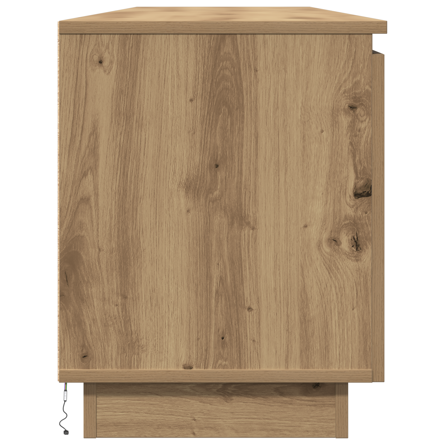 TV-Møbel Artisan Eik skap med LED 180x38x49 cm