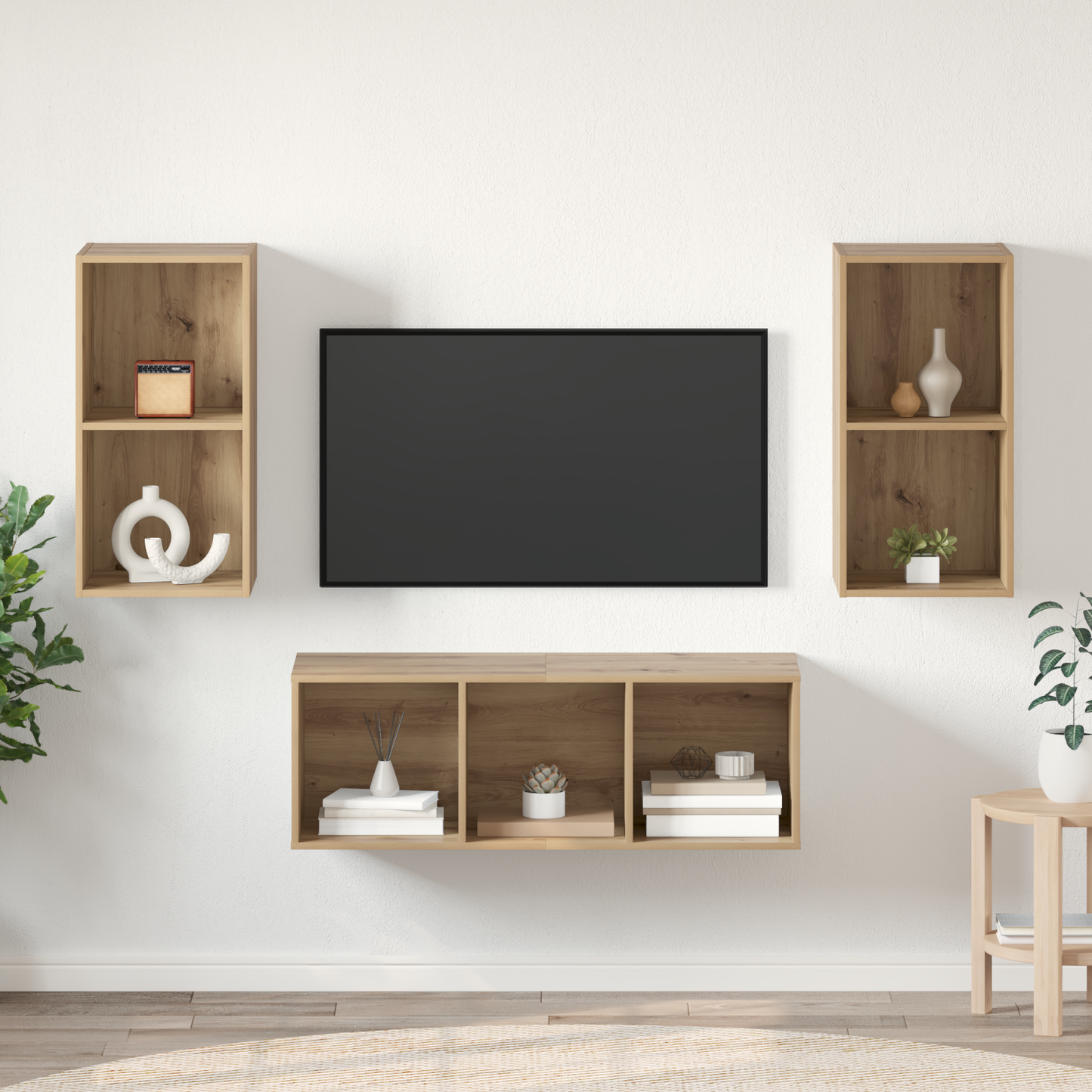 TV-Møbel Artisan Eik TV-benk sett 37 x 37 x 107 cm