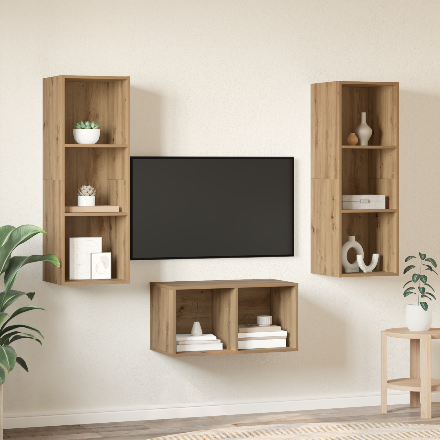 TV-Møbel Artisan Eik TV-benk sett 37 x 37 x 107 cm