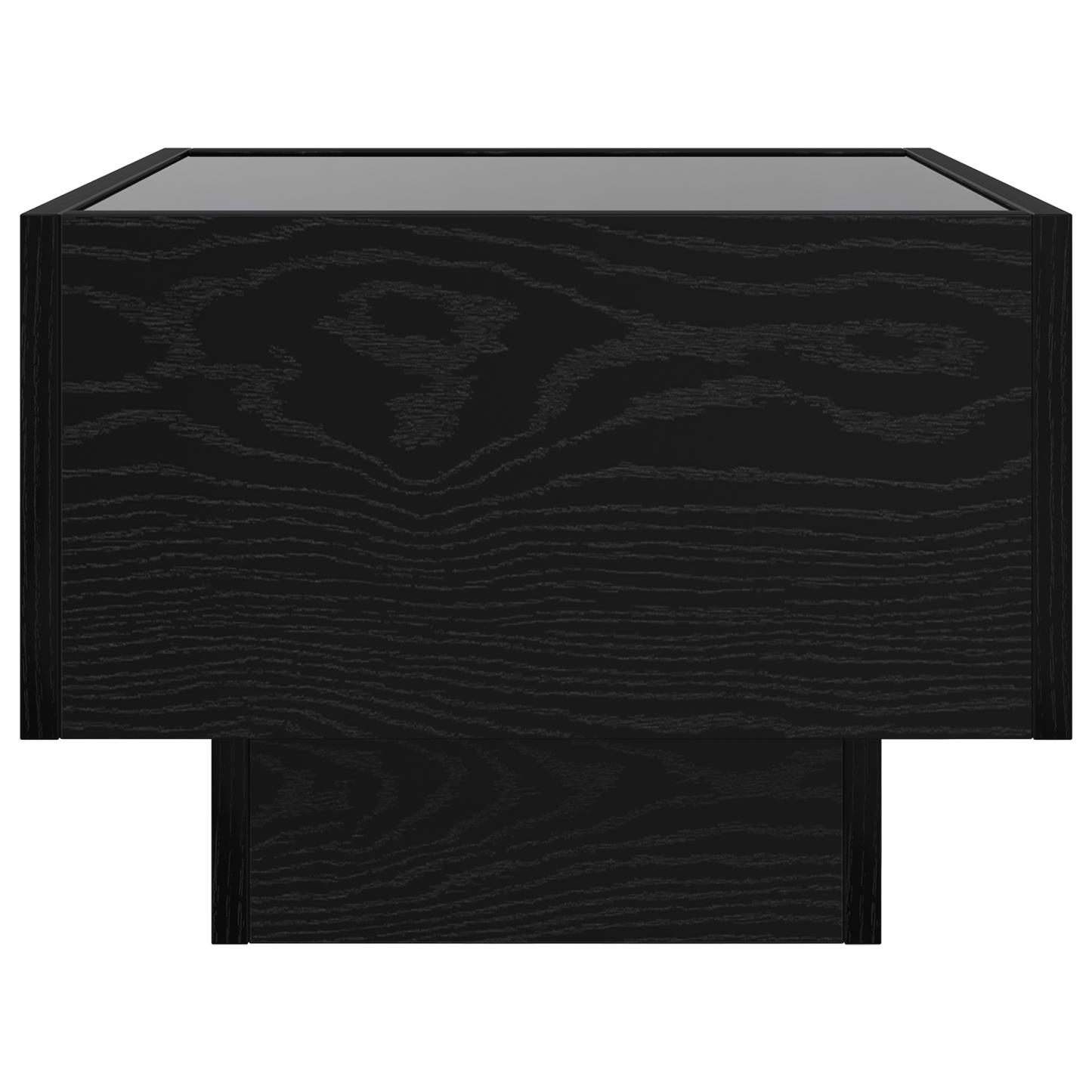 Skap Svart Eik 40 x 40 x 30 cm, Glass