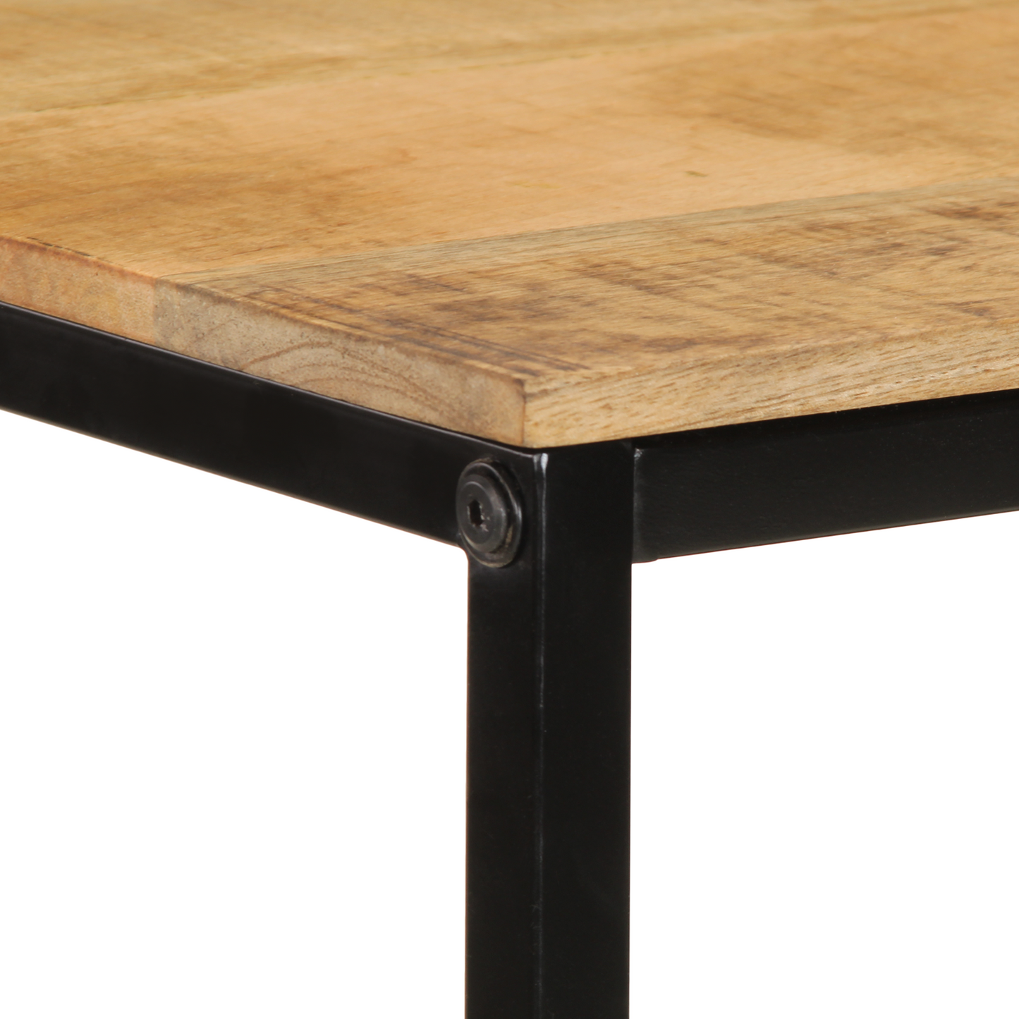 Bokhylle Tre 70x35x110 cm Massivt Tre røft mango