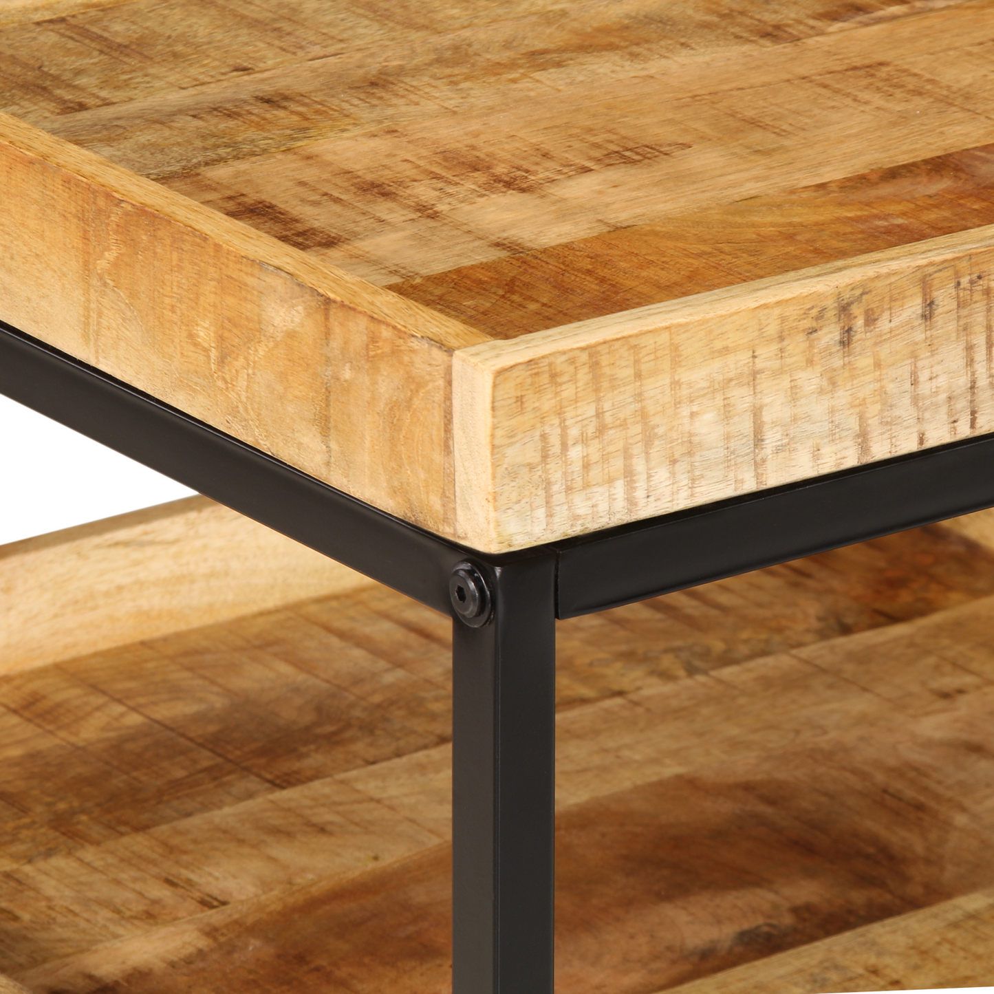 Sidebord Tre 55x55x45 cm Solid Tre Grovt Mangotre