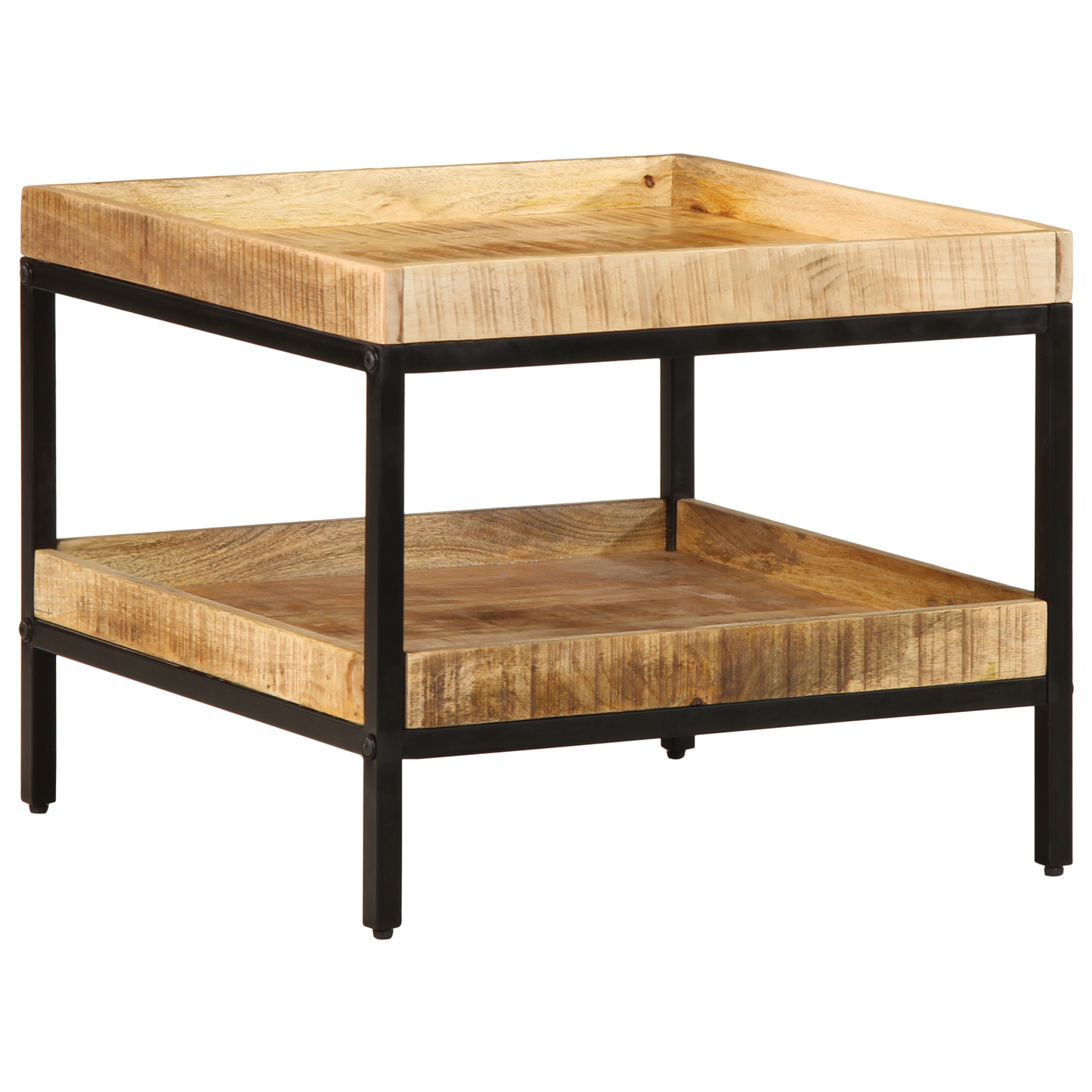 Sidebord Tre 55x55x45 cm Solid Tre Grovt Mangotre