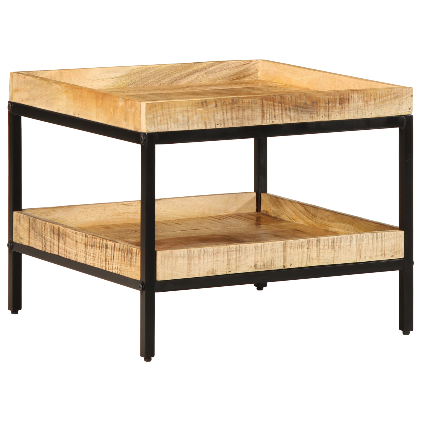 Sidebord Tre 55x55x45 cm Solid Tre Grovt Mangotre