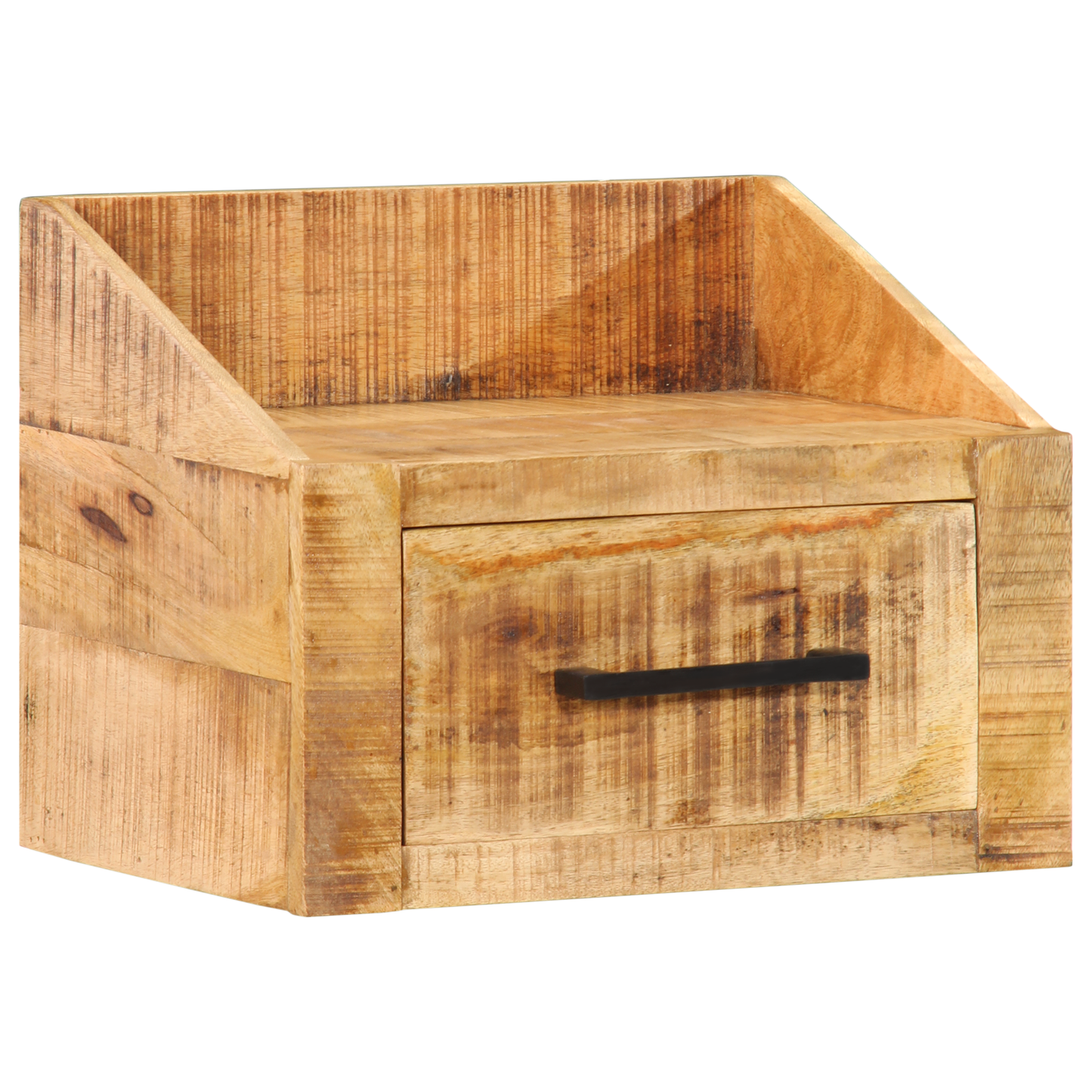 Nattbord Sengbord Tre 40x30x30 cm Solid Tre Grovt mangotre