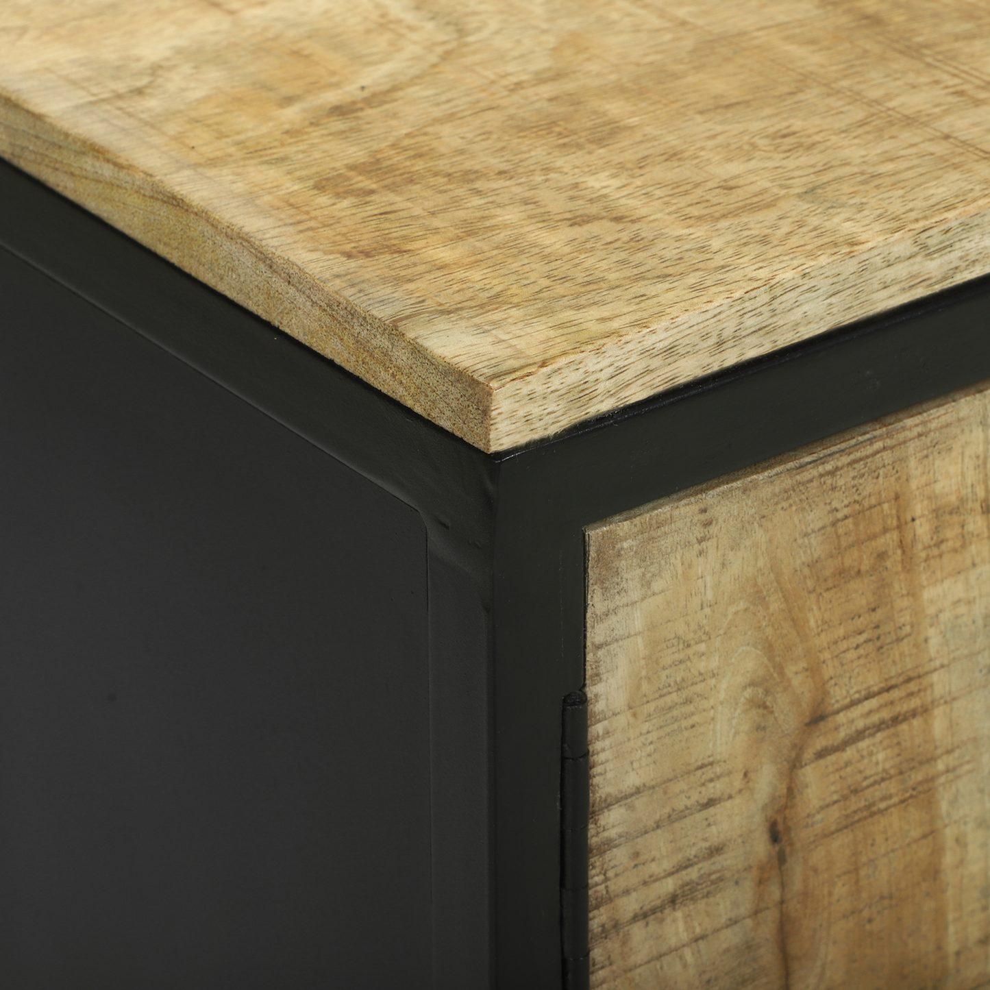 Skjenk Tre 100x35x70 cm Solid Wood Rough Mango