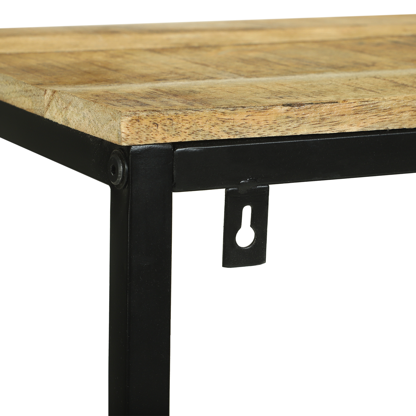 Bokhylle Tre 70x35x110 cm Solid Tre Grov Mango