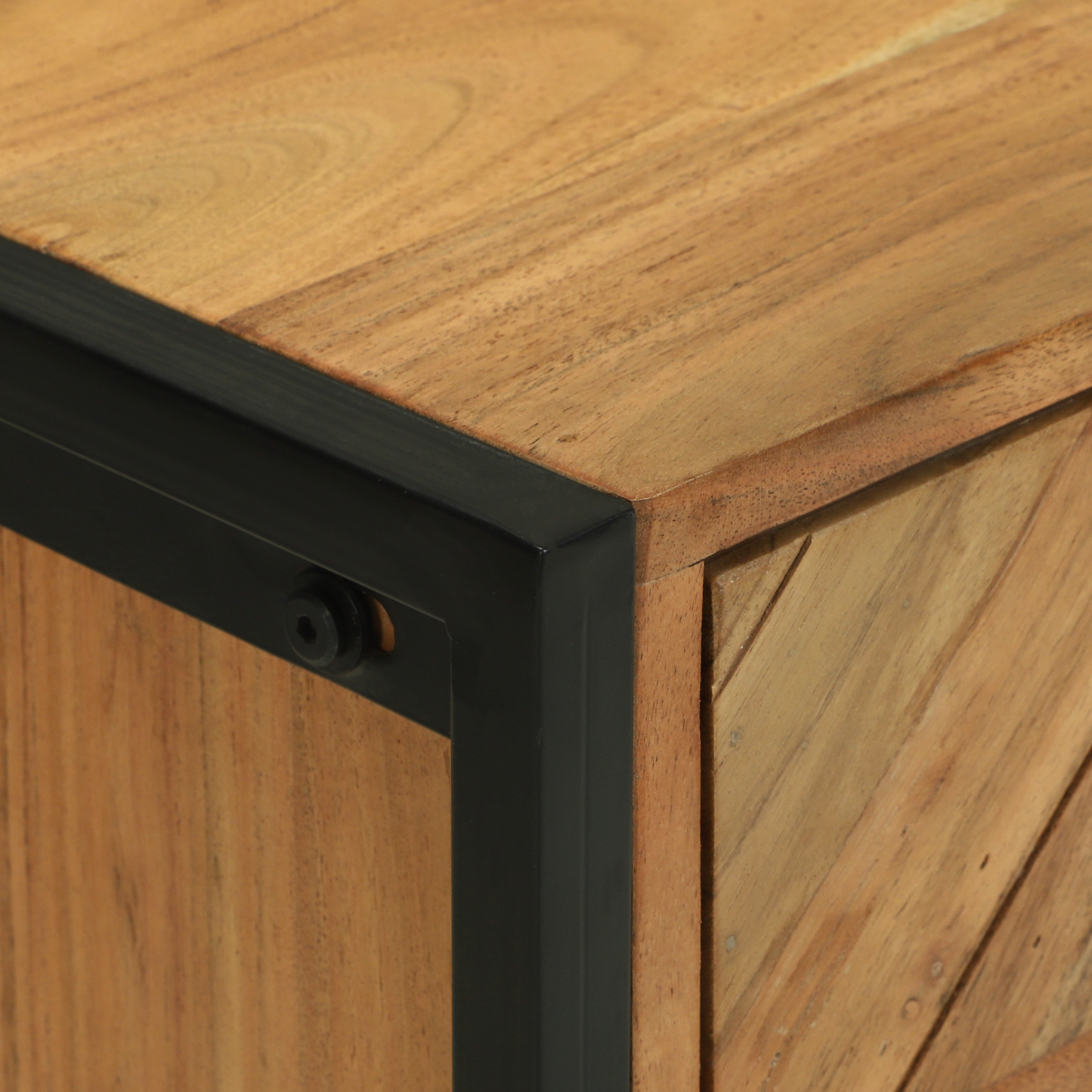 Kommode Tre 50x35x75 cm Massivt Tre Akasietre