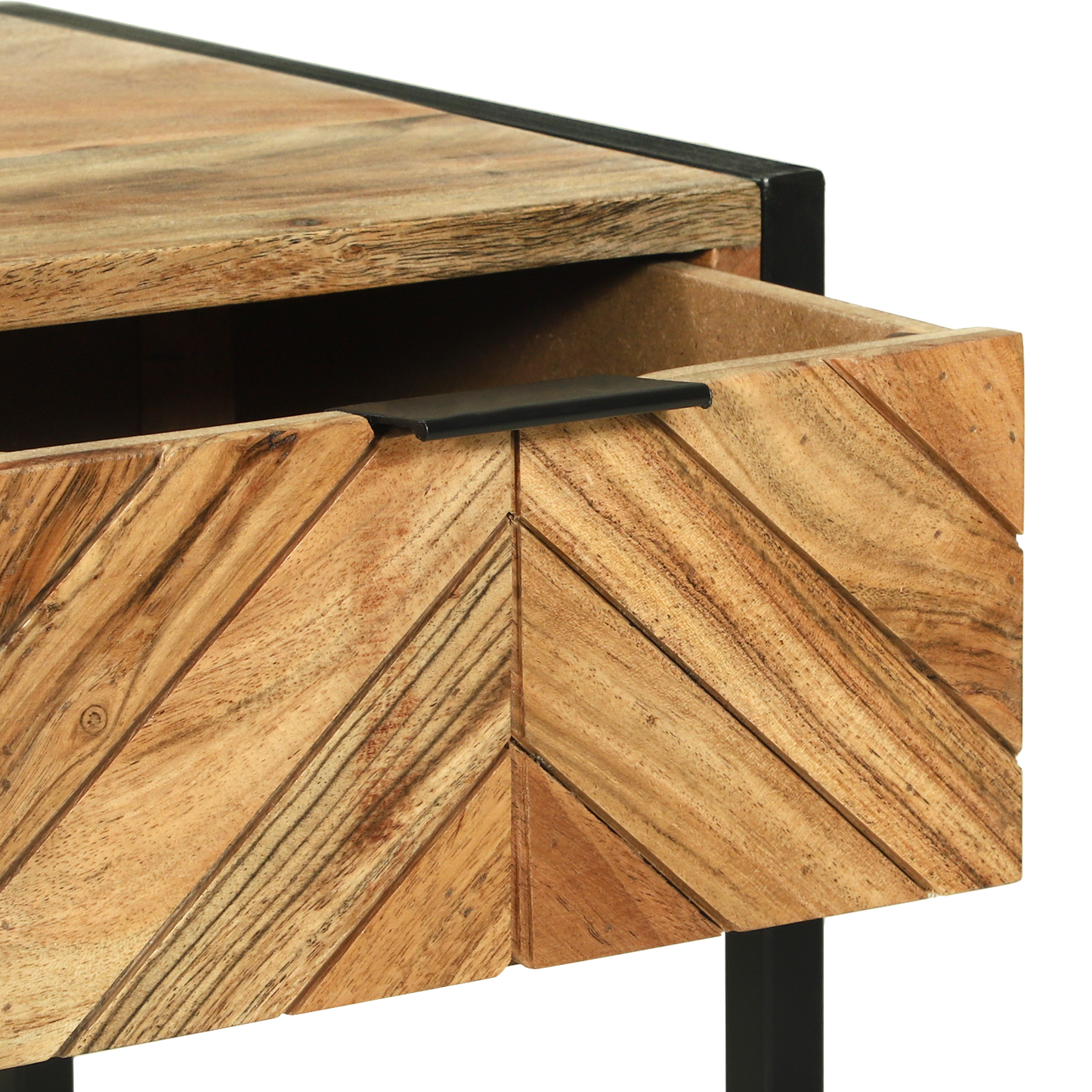 Sminkebord Tre speil 100x40x120 cm Solid Tre Akasietre
