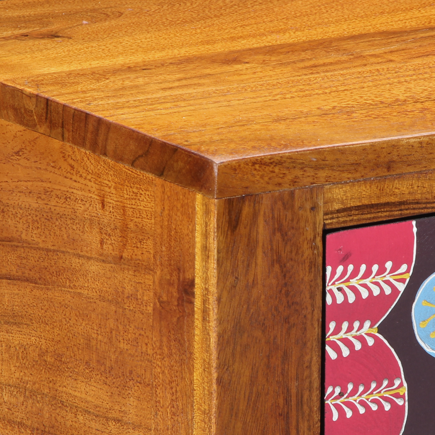 Sidebord Tre 35x35x75 cm Solid Tre Akasie