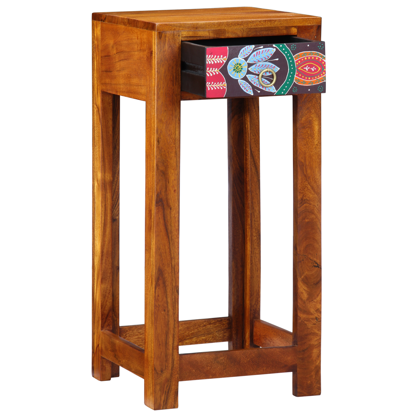 Sidebord Tre 35x35x75 cm Solid Tre Akasie