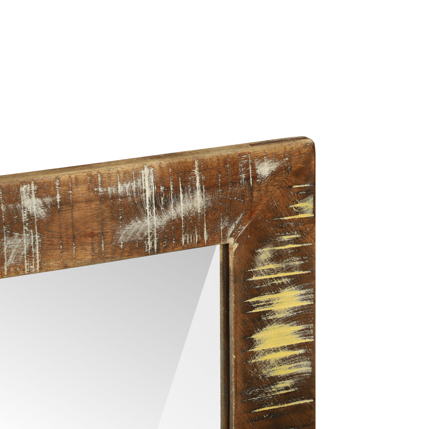 Baderomsspeil 50x22x70 cm Massivt Gjenbrukt Tre