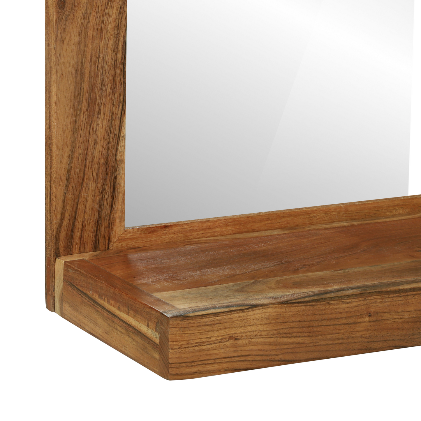 Baderomsspeil 50x22x70 cm Solid Akasietre