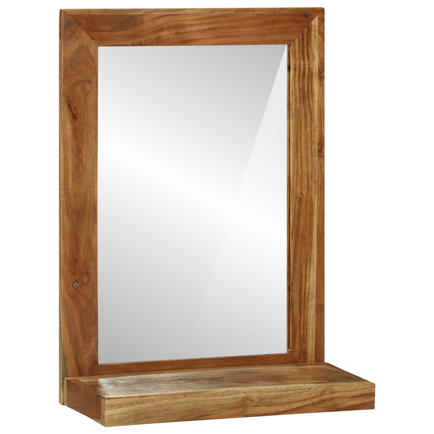 Baderomsspeil 50x22x70 cm Solid Akasietre
