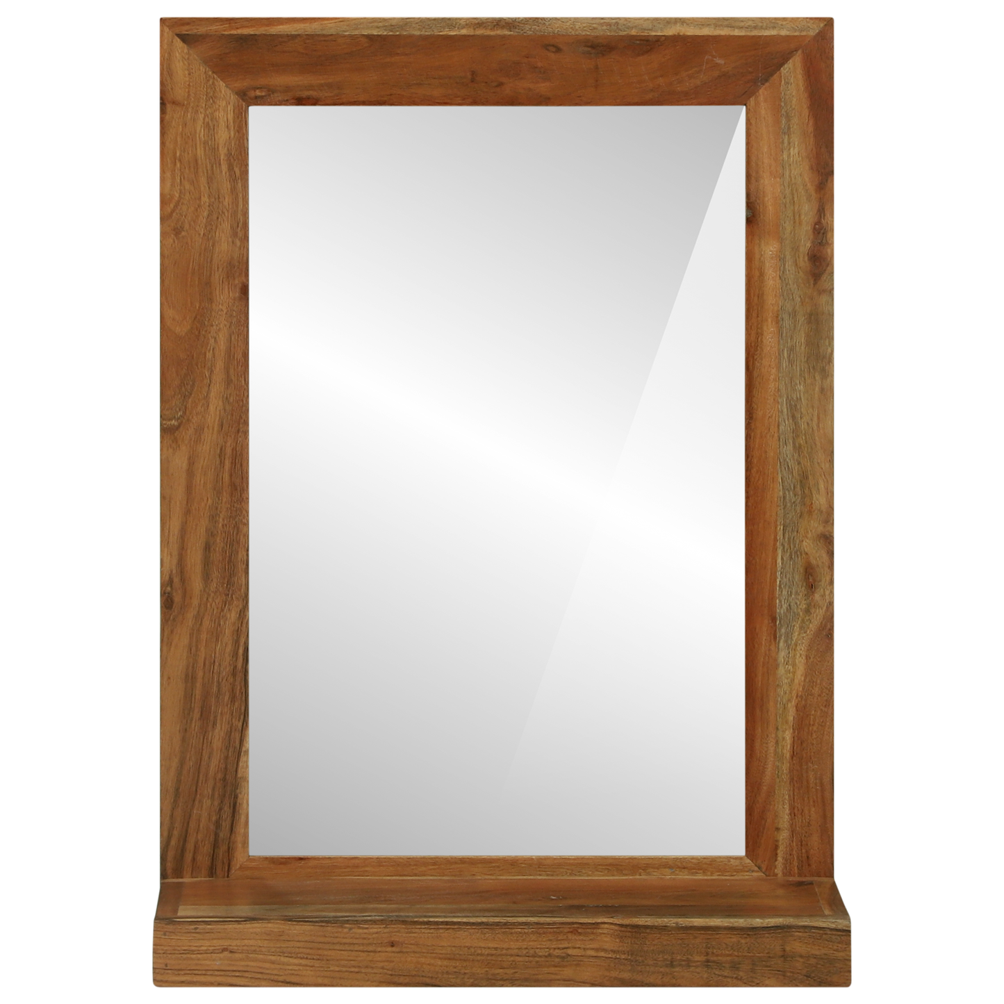 Baderomsspeil 50x22x70 cm Solid Akasietre