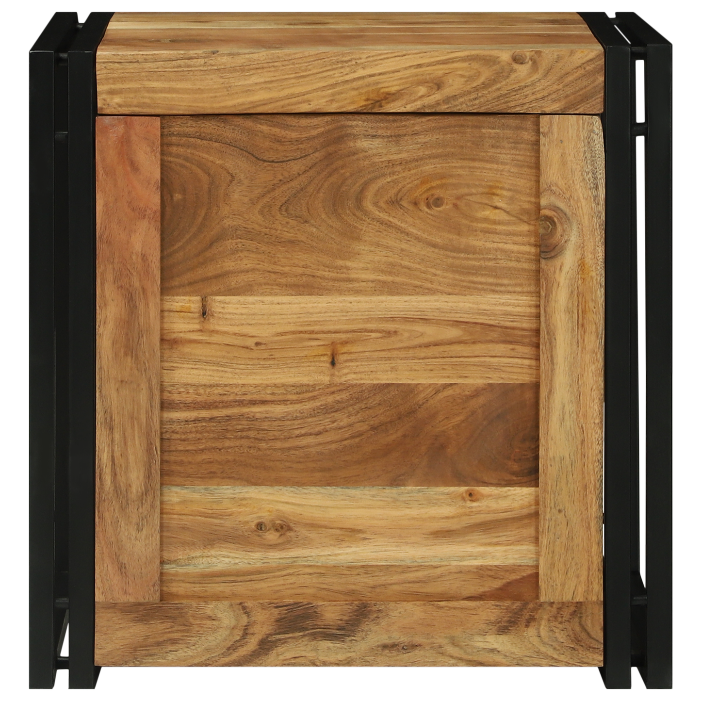 Oppbevaringsbenk Brun 50 x 50 x 50 cm Massivt akasietre