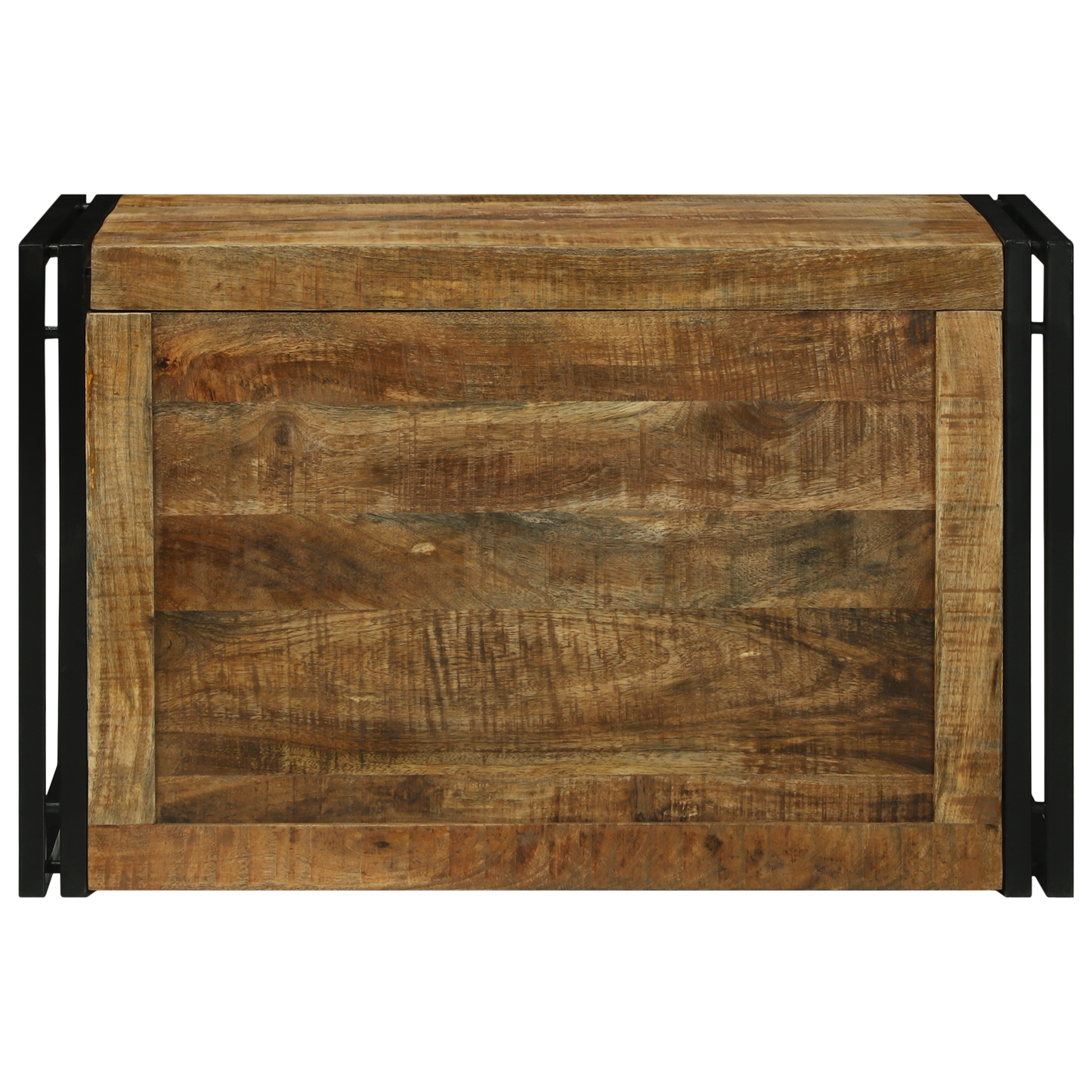 Oppbevaringsbenk 80x50x50 cm Solid Grov Mangotre
