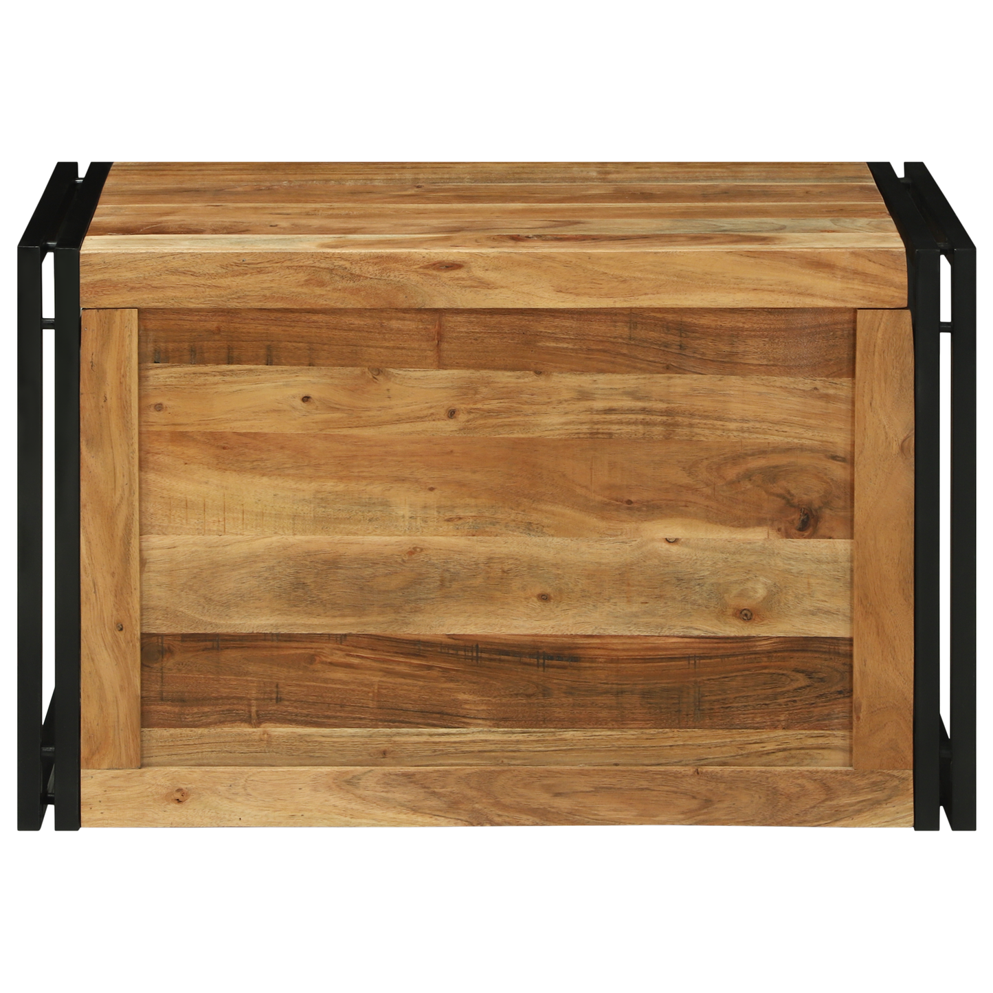 Oppbevaringsbenk 80x50x50 cm massivt akasietre