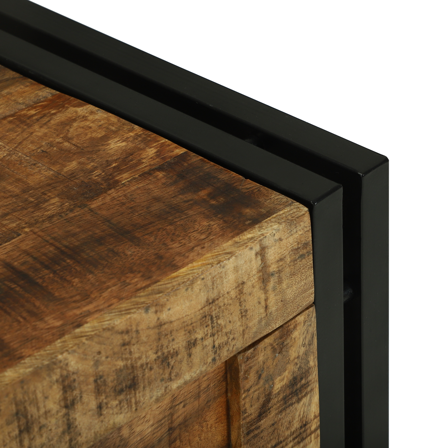 Oppbevaringsbenk 40x40x40 cm Solid Grov Mangotre