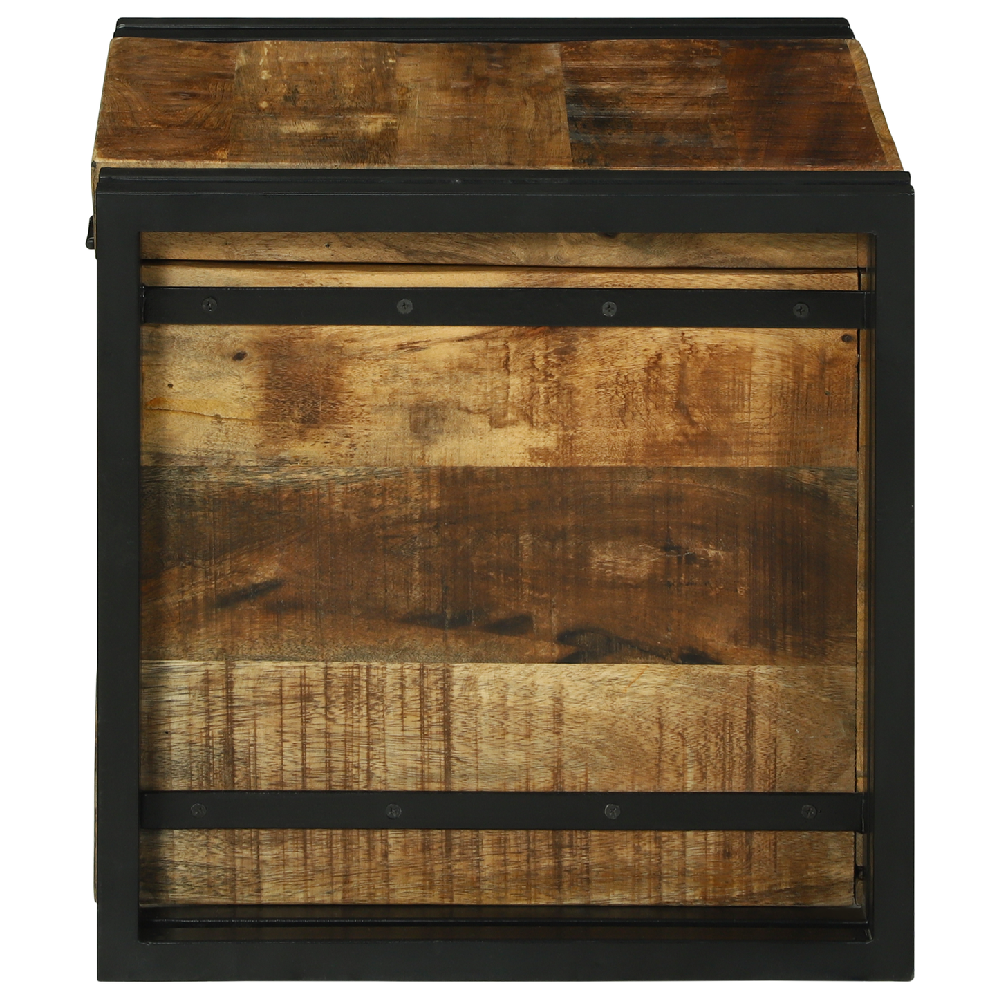 Oppbevaringsbenk 40x40x40 cm Solid Grov Mangotre