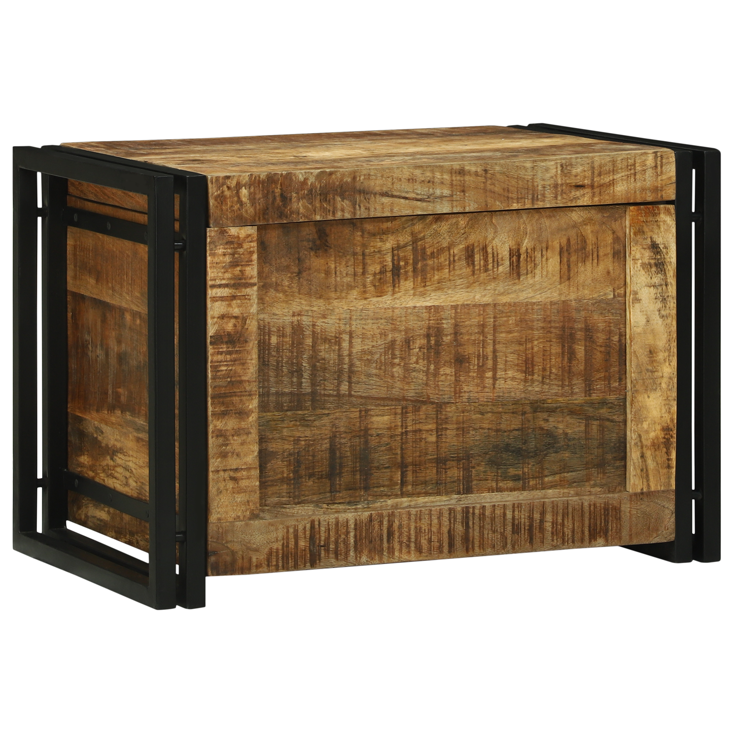 Oppbevaringsbenk 60x40x41 cm Solid Grov Tre Mango