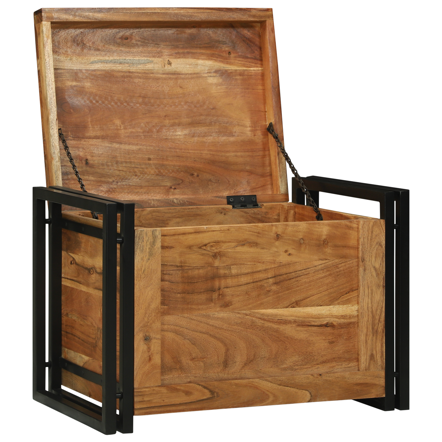 Oppbevaringsbenk 60x40x41 cm Solid Akasietre