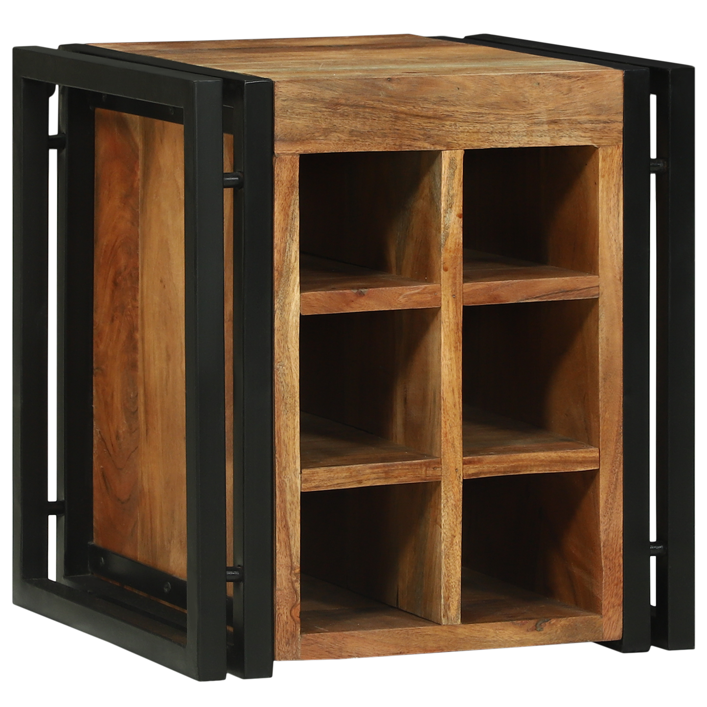 Vinstativ Vinreol 34.5x35x39 cm Massivt Akasietre