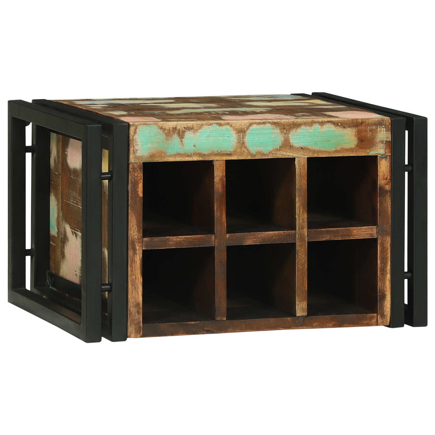 Vinstativ 46x35x27.5 cm Solid Gjenvunnet