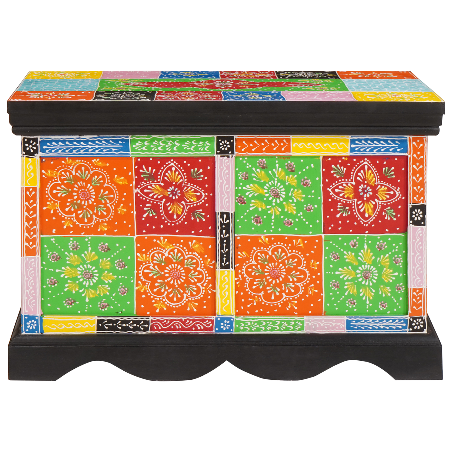 Oppbevaringsbenk 60x40x40 cm Solid Tre Mango
