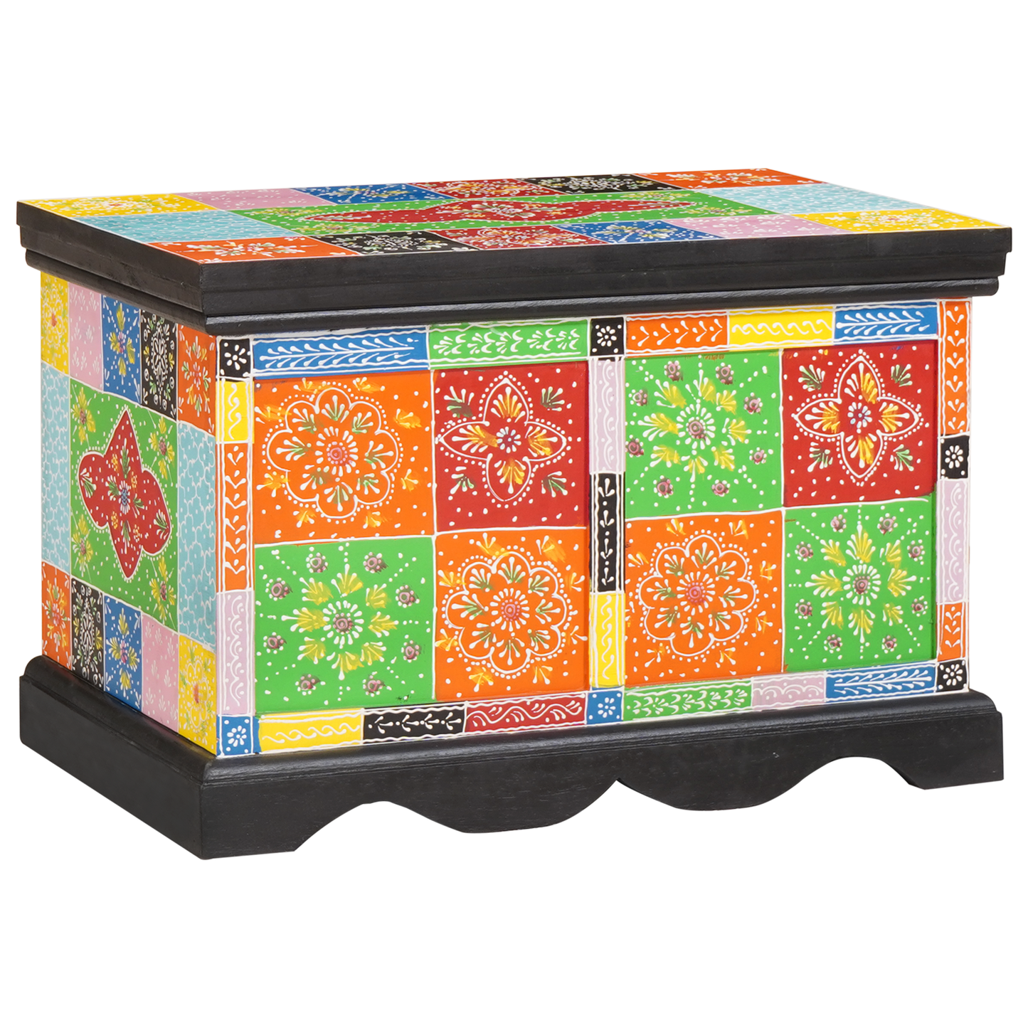 Oppbevaringsbenk 60x40x40 cm Solid Tre Mango