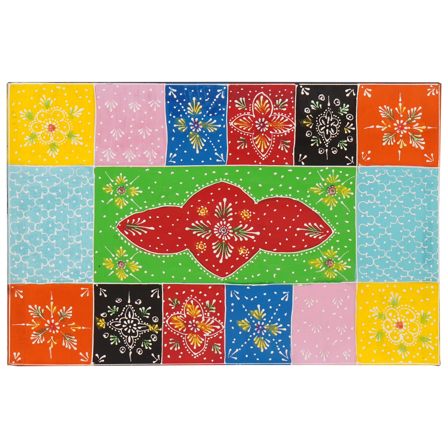 Oppbevaringsbenk 60x40x40 cm Solid Tre Mango